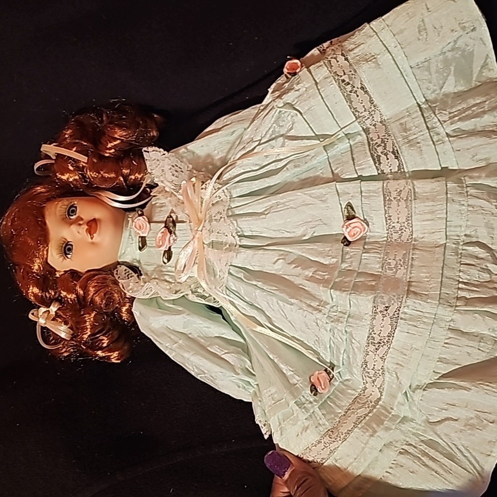 Emerald porcelain Doll #79453